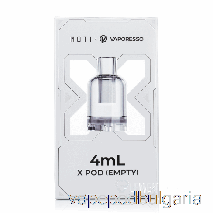 Vape 10000 Дръпки Vaporesso X Mini Replacement Pods 4ml X Mini Pods